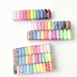 ดินน้ำมันแห้งเร็วแบบซุปเปอร์ไลท์ 48 สี สำหรับทำสไลม์ DIY พร้อมเม็ดตกแต่ง ของขวัญสำหรับเด็กอายุ 5-7 ปี - Product Image 1