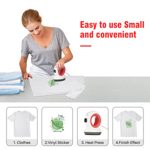 Nouvelle vente chaude, <span class=keywords><strong>mini</strong></span> presse à chaud semi-automatique, petite machine de sublimation, machine d'impression portable pour t-shirt, logo de chaussures - Product Image 6
