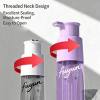 Bouteille PET à double tube 2-en-1 de 250-500 ml, couleur personnalisée, vide, pour teinture capillaire et shampoing, pour emballage cosmétique