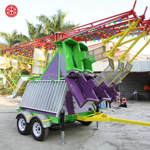 Manège de fête foraine portable, équipement de parc d'attractions, chaise volante à bascule montée <span class=keywords><strong>sur</strong></span> <span class=keywords><strong>remorque</strong></span>, manège de carnaval à <span class=keywords><strong>vendre</strong></span> - Product Image 4