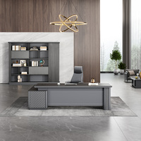 Mobilier de bureau industriel modulaire delux bureau exécutif présidentiel table de bureau de patron bureau multi-bureau bon marché