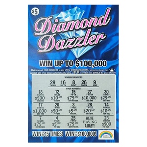 Recyclable Lottery Tickets Double-sided Color Printing <b>Scratch</b> off Lottery Eco- Friendly Paper Custom Lottery <b>Scratch</b> Tickets - Product Image 5
