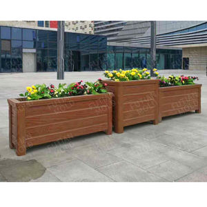 फुटियन लोकप्रिय फाइबरग्लास कंक्रीट बड़े फूल के बर्तन मोल्ड्स अच्छा डिजाइन आउटडोर सीमेंट की बिक्री के लिए - Product Image 5