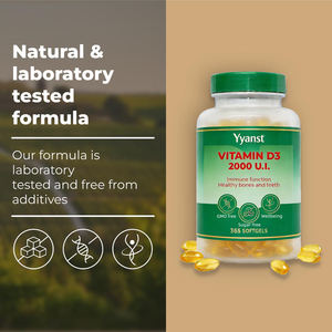 Suplemento diario de vitamina D3 de alta calidad en cápsulas blandas que promueve la salud cardiovascular y apoya el sistema inmunológico. - Product Image 4