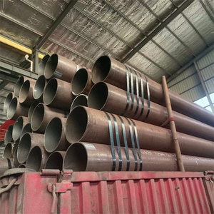 Tube rond en acier au carbone soudé ERW Q235 Q345 pour la construction / structure de serre - Vente en gros usine - Product Image 2
