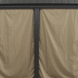 High Quality Outdoor Fireproof <strong>Fixed</strong> Hexagonal <strong>Gazebo</strong> for Sale - Product Image 3