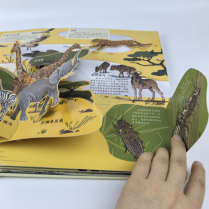 Biểu Tượng Tùy Chỉnh Giáo Dục 3D Pop Lên Trẻ Em In Ấn Cuốn Sách Trẻ Em Của Tùy Chỉnh Pop PP Cuốn Sách Câu Chuyện Một Pop Lên Trẻ Em Sách - Product Image 2