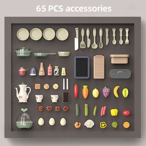 Juego de Cocina Grande de Juguete para Niñas con Vaporizador de Huevos y Rociador de Agua Realista - Product Image 3