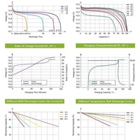 Celdas Lifepo4 de Grado A Nuevas en Existencia en la UE, 3.2V 230ah, Batería de Fosfato de Hierro y Litio Prismática, Batería Lifepo4, Zelle 230 Ah EV LF230