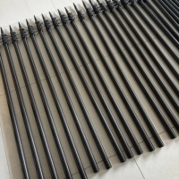 Perche télescopique en fibre de carbone MARCH, multi-sections, avec pinces de verrouillage, longueur réglable, pour camping en plein air, bateau, marine