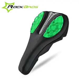 ROCKBROS-Funda <span class=keywords><strong>para</strong></span> SILLÍN <span class=keywords><strong>de</strong></span> bicicleta <span class=keywords><strong>de</strong></span> montaña, cómoda y suave funda <span class=keywords><strong>de</strong></span> gel <span class=keywords><strong>de</strong></span> silicona <span class=keywords><strong>para</strong></span> lluvia - Product Image 3