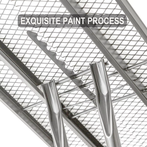 Planche à repasser pliable portable grande taille 2026 améliorée pour chambre d'hôtel et salle de bain, en maille métallique - Product Image 3