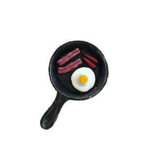 สติกเกอร์ติดตู้เย็นแม่เหล็กสุดสร้างสรรค์สามมิติลายป้าตัวน้อยสวยงามจำลองขนมปังอาหารทำจากพลาสติก - Product Image 5