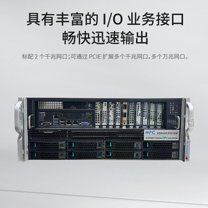 เซิร์ฟเวอร์ Intel Xeon Gold 2U แบบ Dual CPU 6262 สำหรับงาน AI เวิร์กสเตชัน บริการฐานข้อมูล - Product Image 4