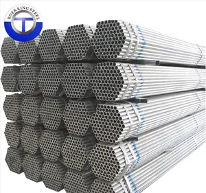 HDG S275J2G3 S275J2G4 Fe 430A S490 S690 Welded galvanized Steel Pipe