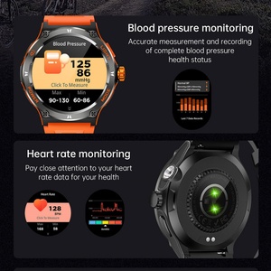 2024 Men's Smart Watch Compass Sports 3ATM Waterproof Smartwatch Health Monitoring Bluetooth Call 500 Mah Smart Watch - Product Image 4