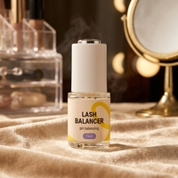 Solution Équilibrante PH pour Rehaussement de Cils Végétalien, Neutralisant Anti-Perm Excessif, Lamination des Cils, Vente en Gros Usine