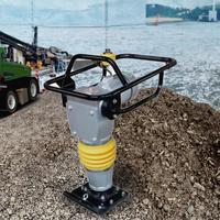 Compacteur vibrant électrique d'usine, moteur 3KW 380V/220V, profondeur de 35cm pour la construction routière