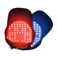 Casquette de luminothérapie rouge à prix de gros pour la croissance des cheveux, compatible avec différents styles de casquettes