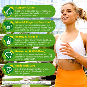 Suplementos de Complejo de Ashwagandha con Extracto de Plantas SOLOTREE, Cápsulas de Ashwagandha de Marca Privada para Apoyo Energético y Relajación - Product Image 4