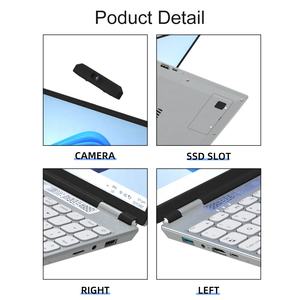 Pc portable 15.6 pouces, Windows, Intel J4125, 8 go de <span class=keywords><strong>ROM</strong></span>, 128 go de SSD, ordinateur de jeux - Product Image 6