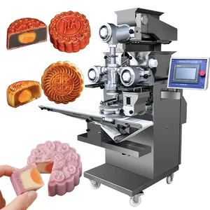 Factory supply Automatic equipment making production line press mooncake maamoul moon cake machine