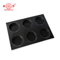 Platos y sartenes para hornear personalizados comerciales, bandeja antiadherente para galletas y pasteles, bandeja para magdalenas, moldes para pasteles, equipo de bandeja para hornear