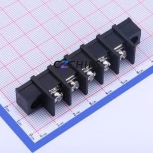 KF55SM-10.0-5P Barrier Terminal Block Through hole Component (THT),P=10mm Connector Two Sides 10mm 1x5P Straight Pin - Product Image 1