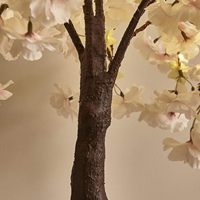 Beleuchteter Kirschblütenbaum Rosa 18 Zoll 40 LED Mit Timer Künstlicher Tisch-Bonsai-Baum Lichter USB-Anschluss oder Batteriebetrieben