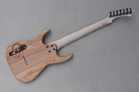 Flyoung Blue Burst 7 Strings Electric Guitar Stringed Instruments Burl Maple Veneer Guitar