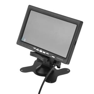 Moniteur LCD TFT HD rabattable de 7 pouces avec connexion vidéo <span class=keywords><strong>TV</strong></span> <span class=keywords><strong>pour</strong></span> voiture et usage domestique, écran d'affichage <span class=keywords><strong>pour</strong></span> caméra de recul de véhicule - Product Image 5