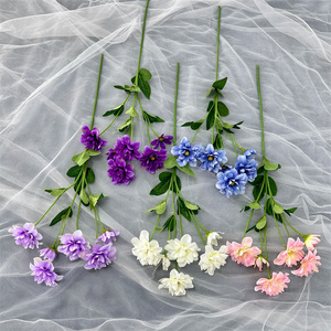 Nuevo Producto: Flores de Loto de Nieve Artificiales de Tela de Seda, Blancas, de 60 cm de Largo, con 6 Cabezas, para Decoración de Bodas, Hogar y Hotel - Product Image 4