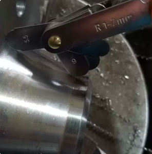 स्टेनलेस स्टील आर गेज त्रिज्या पट्टिका गेज सेट अवतल उत्तल उपकरणों को मापने R0.3-1.5/ R1-6.5/ R7-14.5/ R15-25 - Product Image 6