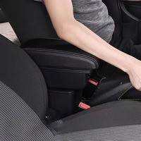 Pour Renault Clio 4 accoudoir boîte voiture accoudoir en cuir accoudoir voiture-style Renault Captur Clio 3 Console centrale