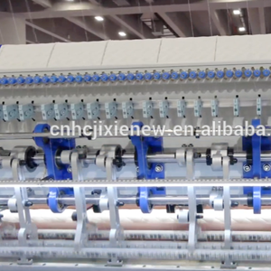 A quilting machine with multiple stitches for the edge fabric of a quilted mattress - Product Image 6