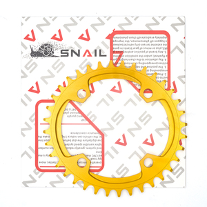 Ốc 104bcd Tốc Độ Duy Nhất Hợp Kim Nhôm Xe Đạp Crankset Hẹp Rộng Chainwheel Cho Mtb BMX Đường Cruiser Trọng Lượng Nhẹ Mạnh Mẽ - Product Image 3