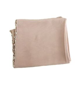 Écharpe polyvalente pour femme avec détails en perles et couleurs unies, notamment blanc, rose, gris, vert et rouge - Product Image 6