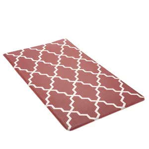 Itchen-alfombra antideslizante de PVC, impermeable y a prueba de aceite, para el hogar