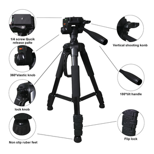 <span class=keywords><strong>Trépied</strong></span> professionnel pliable en fer Zomei <span class=keywords><strong>pour</strong></span> appareil photo reflex numérique, téléphone portable et <span class=keywords><strong>tablette</strong></span>, capacité de charge de 3 kg - Product Image 4
