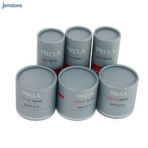 Vente flash : Boîte recyclée pour crème visage, sérum, flacons cosmétiques avec insert, emballage en tube papier écologique - Product Image 5