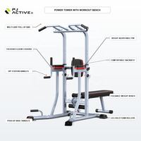PINJIAN Barre de traction horizontale pour la maison, équipement de fitness intérieur multifonctionnel, barres parallèles de traction sportive