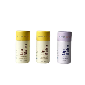 Boîte en carton biodégradable ronde en forme de cylindre en papier écologique, tube en papier à ouverture par le haut, emballage rond en papier avec couvercle - Product Image 1
