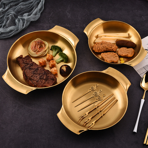 Wholesale Stainless Steel <strong>Paella</strong> <strong>Pans</strong> Korea Style Frying <strong>Pan</strong> Kitchen Cookware Soup Stock Pots Cooking - Product Image 1