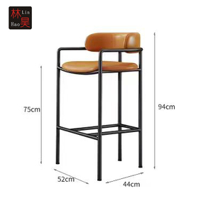 Fashion Cafe Wedding Event Metal Frame Wire Chairs for Counter Bar <strong>Stool</strong> - Product Image 1