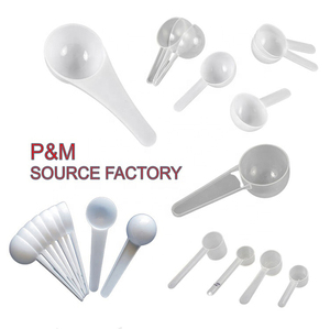 P & <span class=keywords><strong>M</strong></span> nuovo moderno cucchiaio di plastica trasparente 20ml 30ml chiaro misurino scala per liquidi in polvere per uso alimentare PP prodotto - Product Image 4