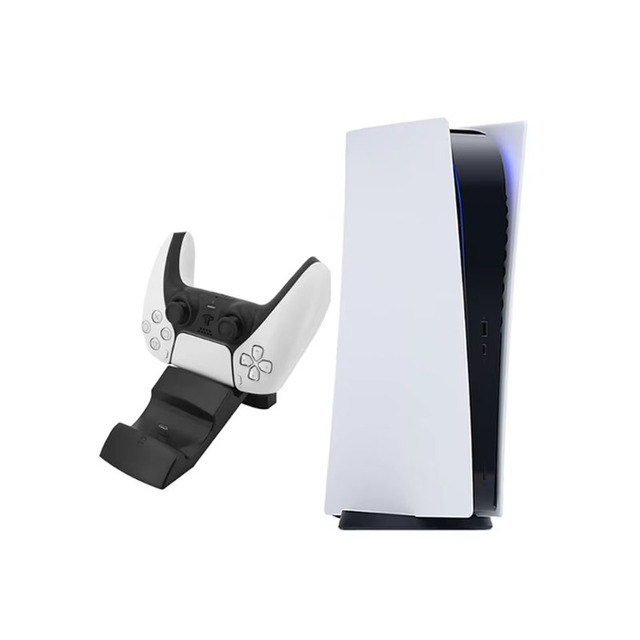 Gaming Controller Double Power Charge Stand for PS5 Game Accessories