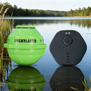 Buscador <span class=keywords><strong>de</strong></span> Peces Inalámbrico LUCKY con <span class=keywords><strong>Sonar</strong></span>, Resistente al Agua IP68, 15 Horas <span class=keywords><strong>de</strong></span> Duración <span class=keywords><strong>de</strong></span> la Batería, Doble Uso Día/Noche, Rango <span class=keywords><strong>de</strong></span> Detección <span class=keywords><strong>de</strong></span> 0.6-45m - Product Image 1