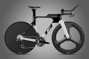 Bicicleta de Carretera T3 de Fibra de Carbono, 24 Velocidades, Cambio Inalámbrico, Frenos de Disco Hidráulicos, Bicicleta Profesional de Triatlón para Deportes - Product Image 2