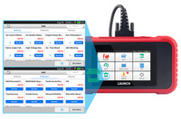 Launch CRP123E OBD2 Scanner Machine Mise à jour gratuite Outil de lecture de code de diagnostic de voiture Équipement de test de lancement