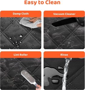 Funda Protectora para Asiento Trasero de <span class=keywords><strong>Coche</strong></span> para Perros, Resistente al Agua y a los Arañazos, con Base Rígida, Venta Directa de Fábrica - Product Image 5